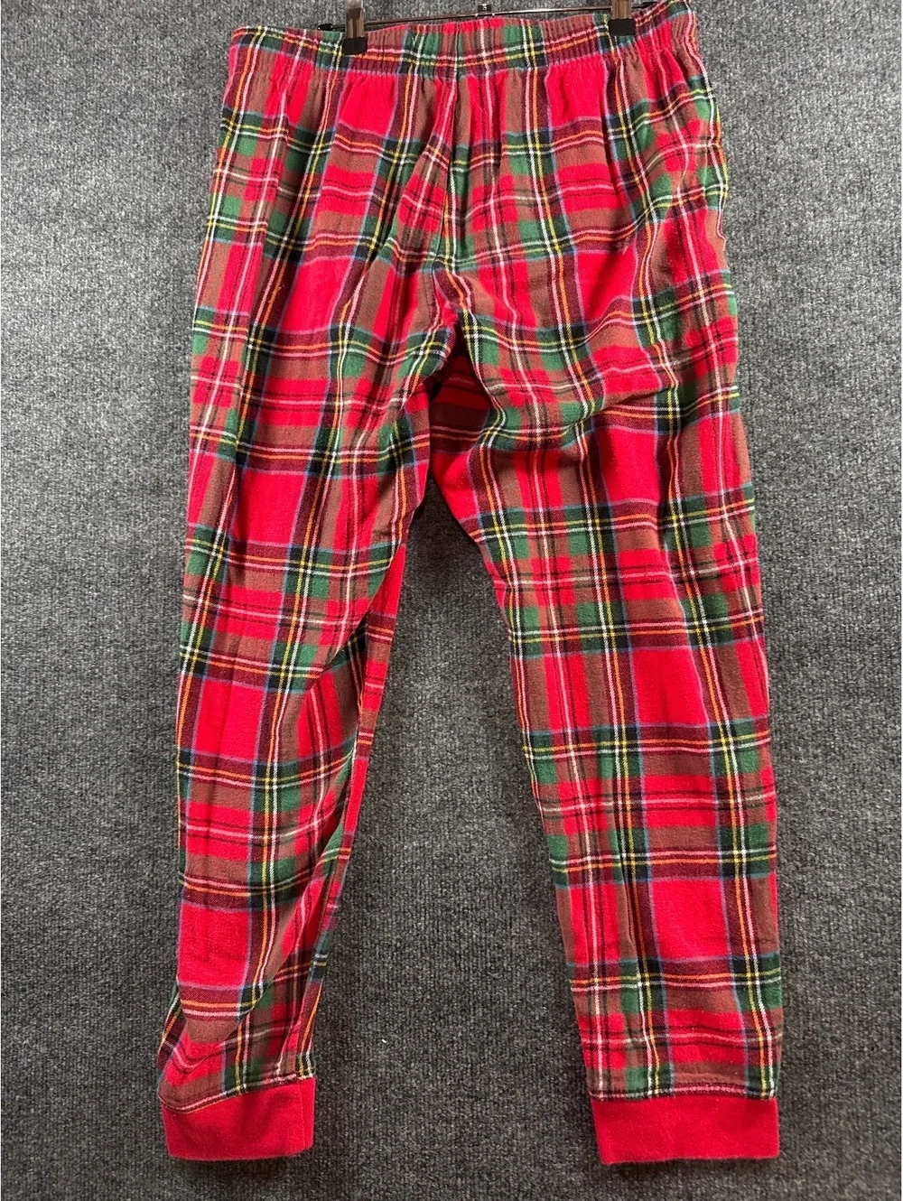 Old Navy Women’s Medium Red Green Tartan Plaid Flannel Pajama Pants